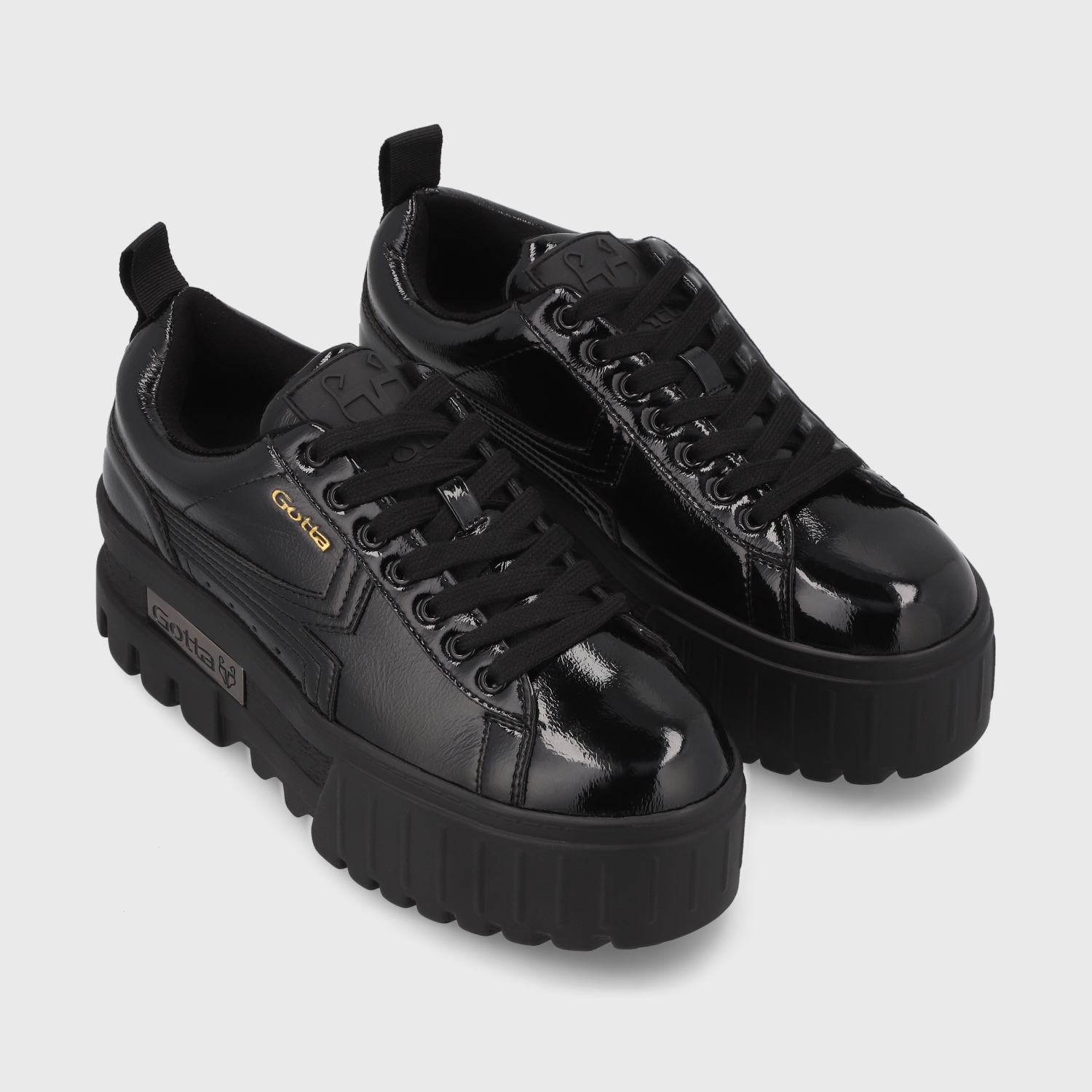 ZAPATILLA PLATAFORMA NEGRA MUJER 23243 GOTTA - 3