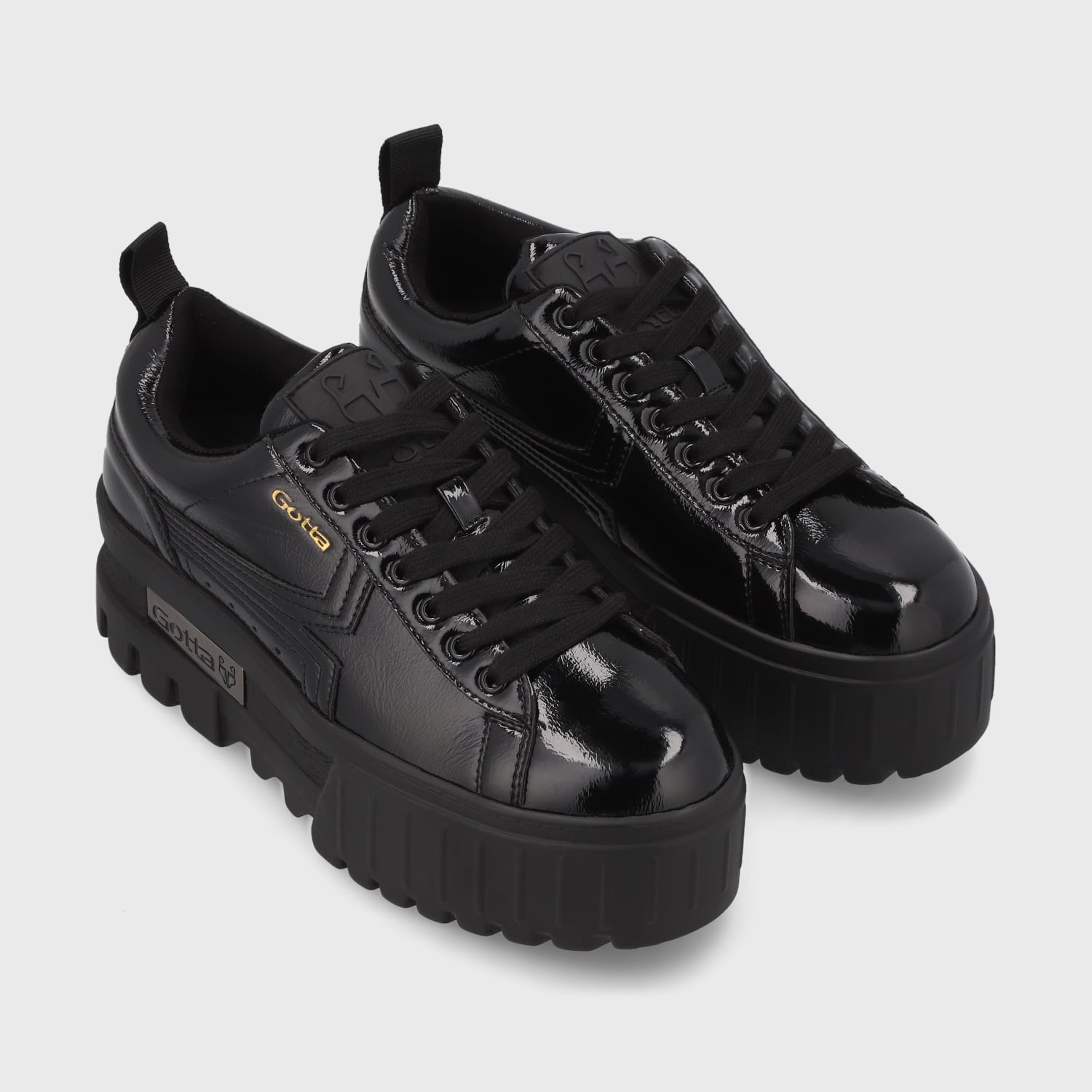 ZAPATILLA PLATAFORMA NEGRA MUJER 23243 GOTTA - 3