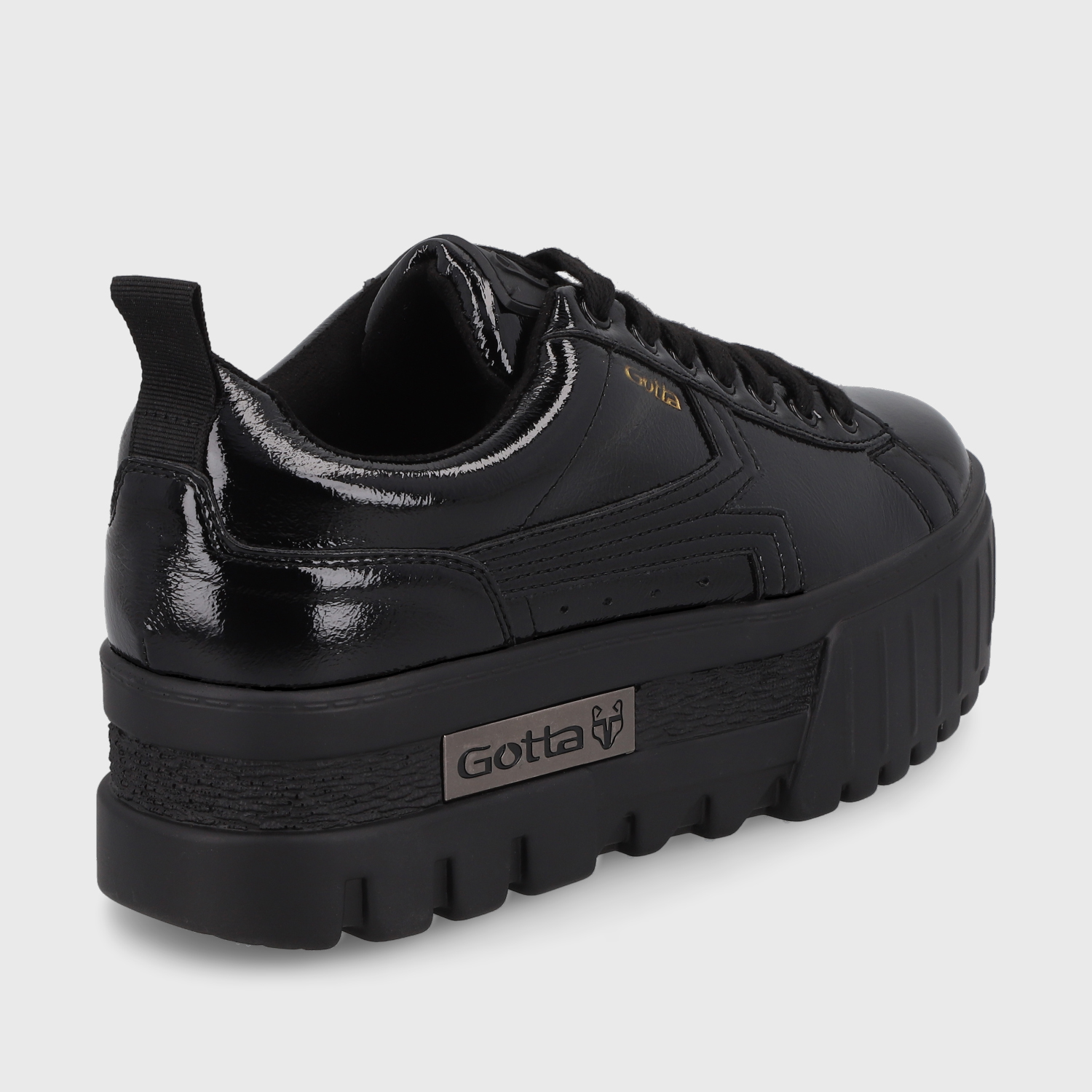 ZAPATILLA PLATAFORMA NEGRA MUJER 23243 GOTTA - 5