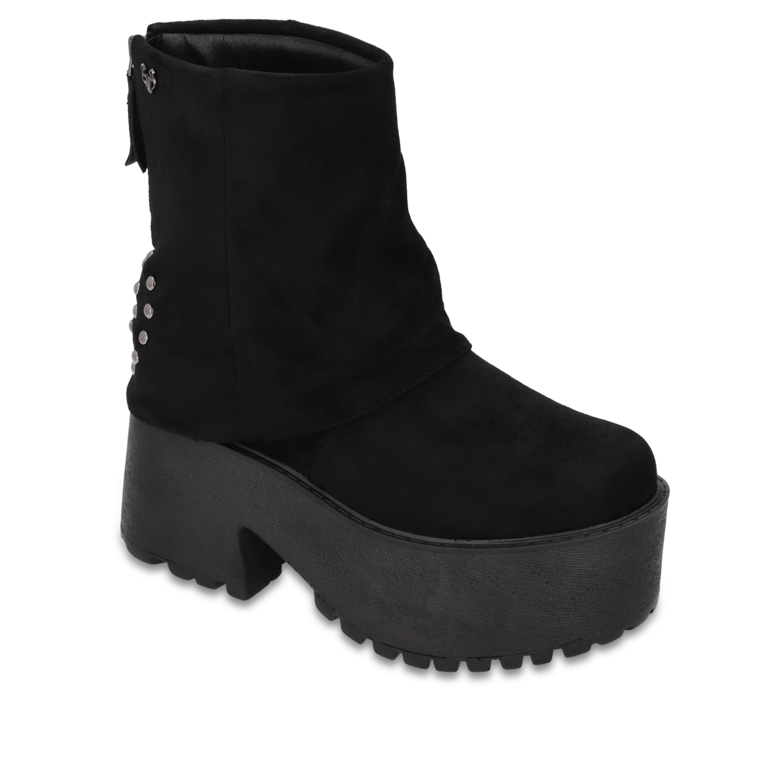 BOTIN PLATAFORMA NEGRO MUJER 1517A01 GOTTA - 2
