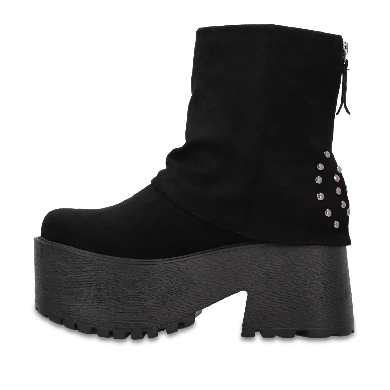 BOTIN PLATAFORMA NEGRO MUJER 1517A01 GOTTA - 4