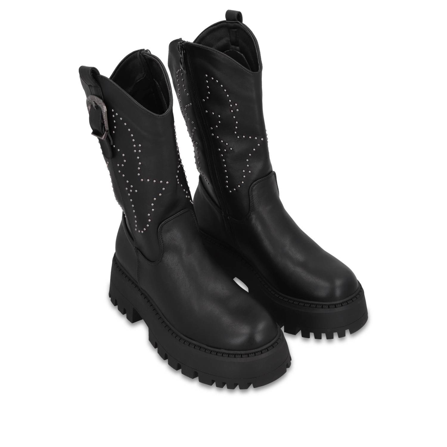 BOTA PLATAFORMA NEGRA MUJER 45807 GOTTA - 3