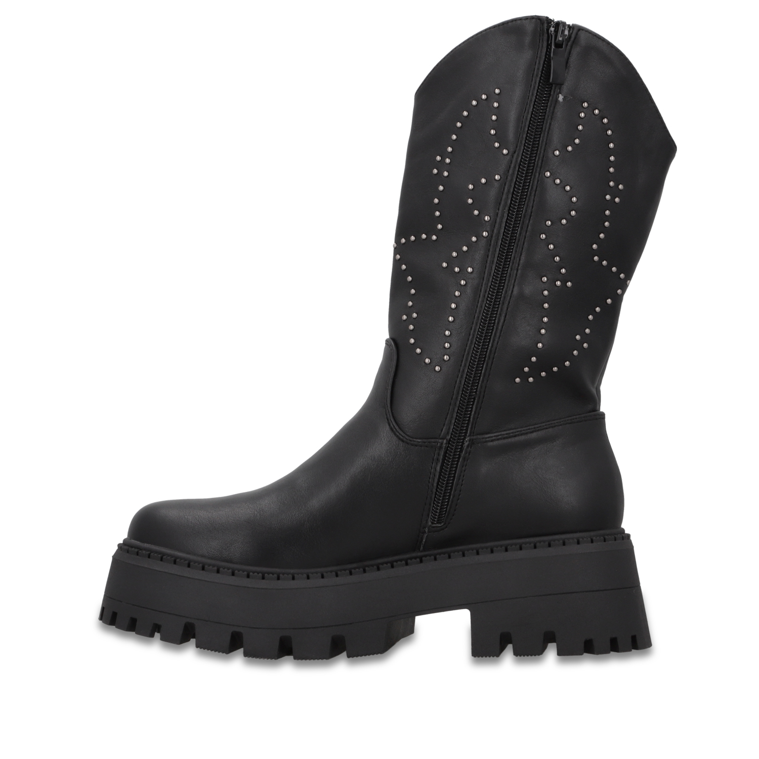 BOTA PLATAFORMA NEGRA MUJER 45807 GOTTA - 4