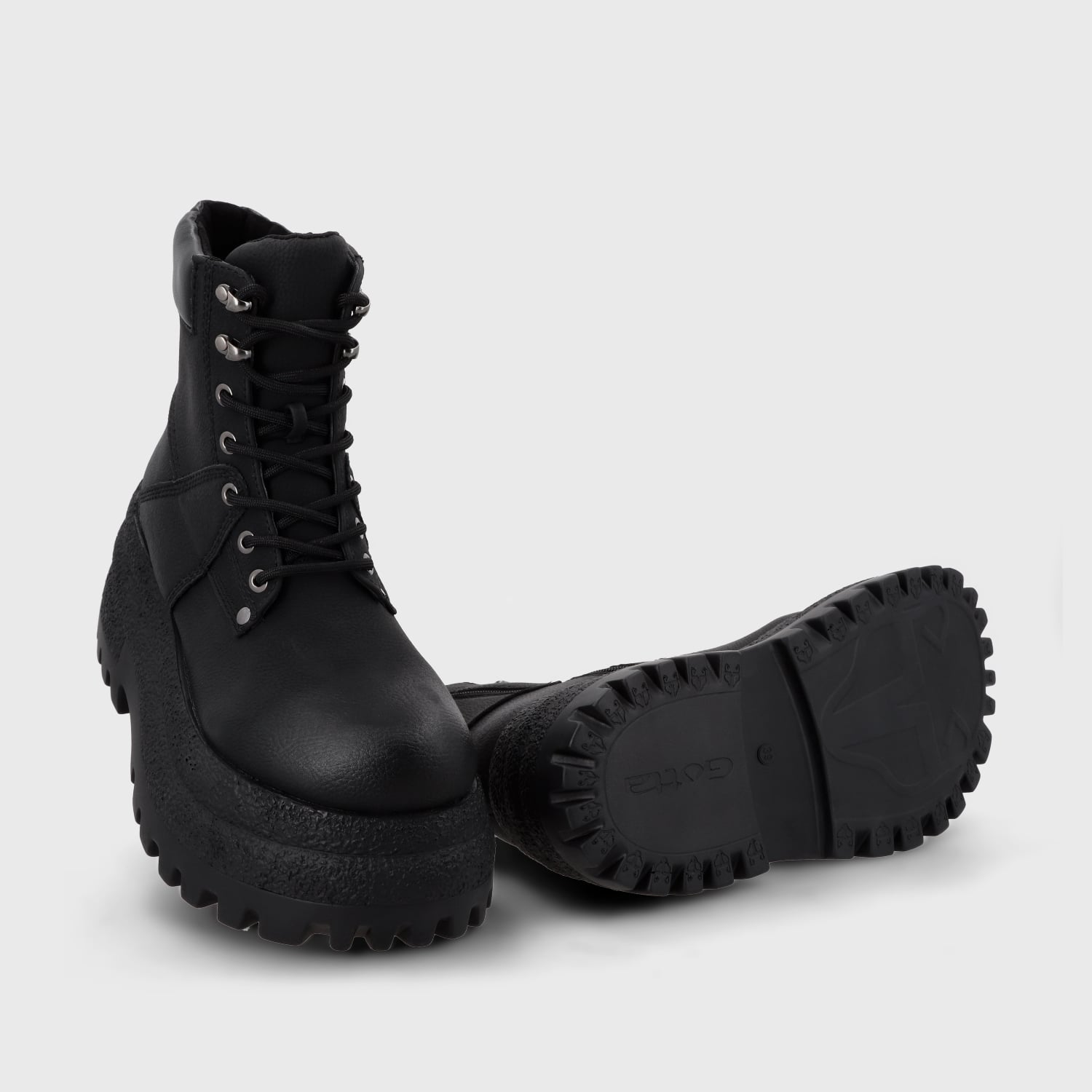 BOTIN PLATAFORMA NEGRO MUJER 55290 GOTTA - 7