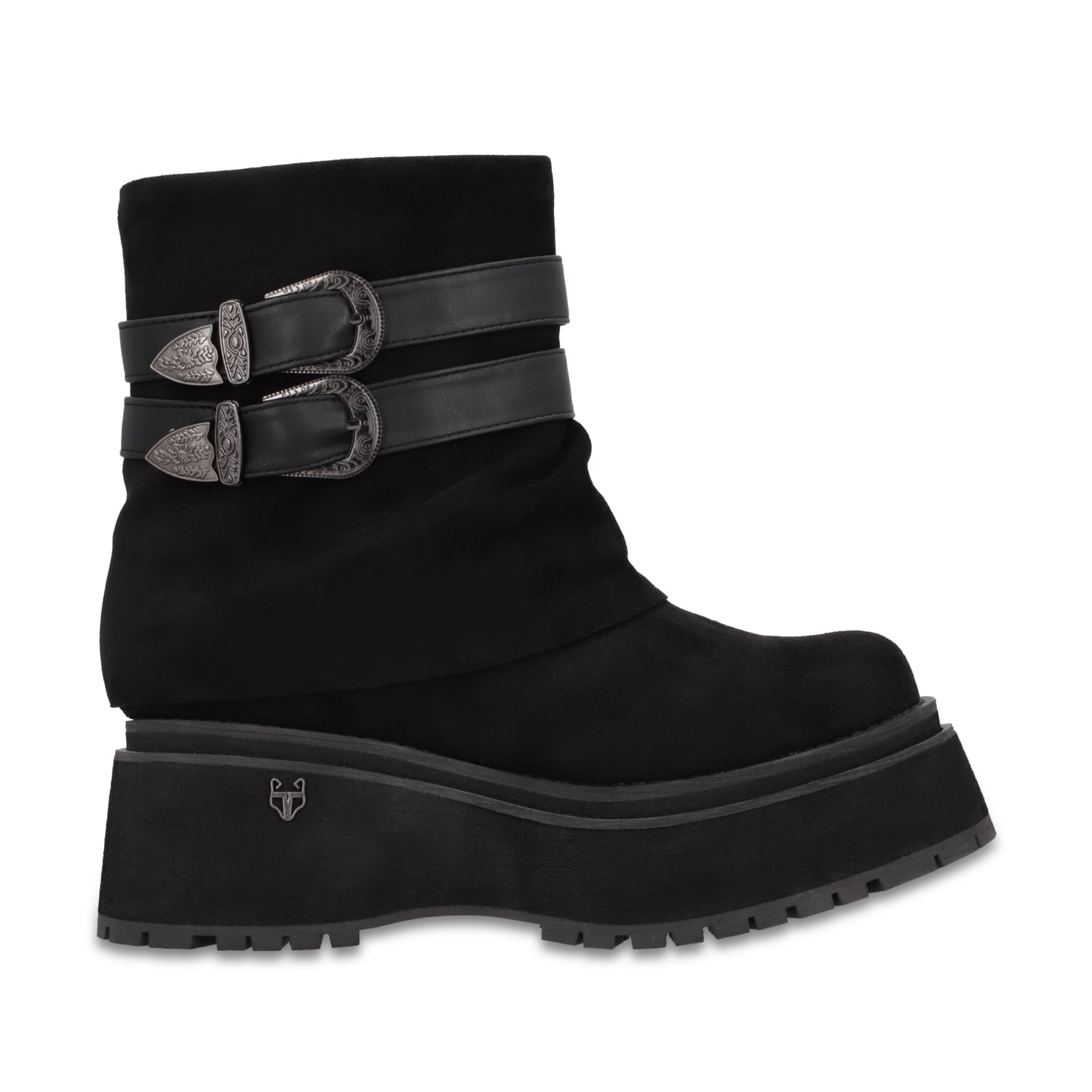 BOTIN PLATAFORMA NEGRO MUJER 1509F01 GOTTA - 1