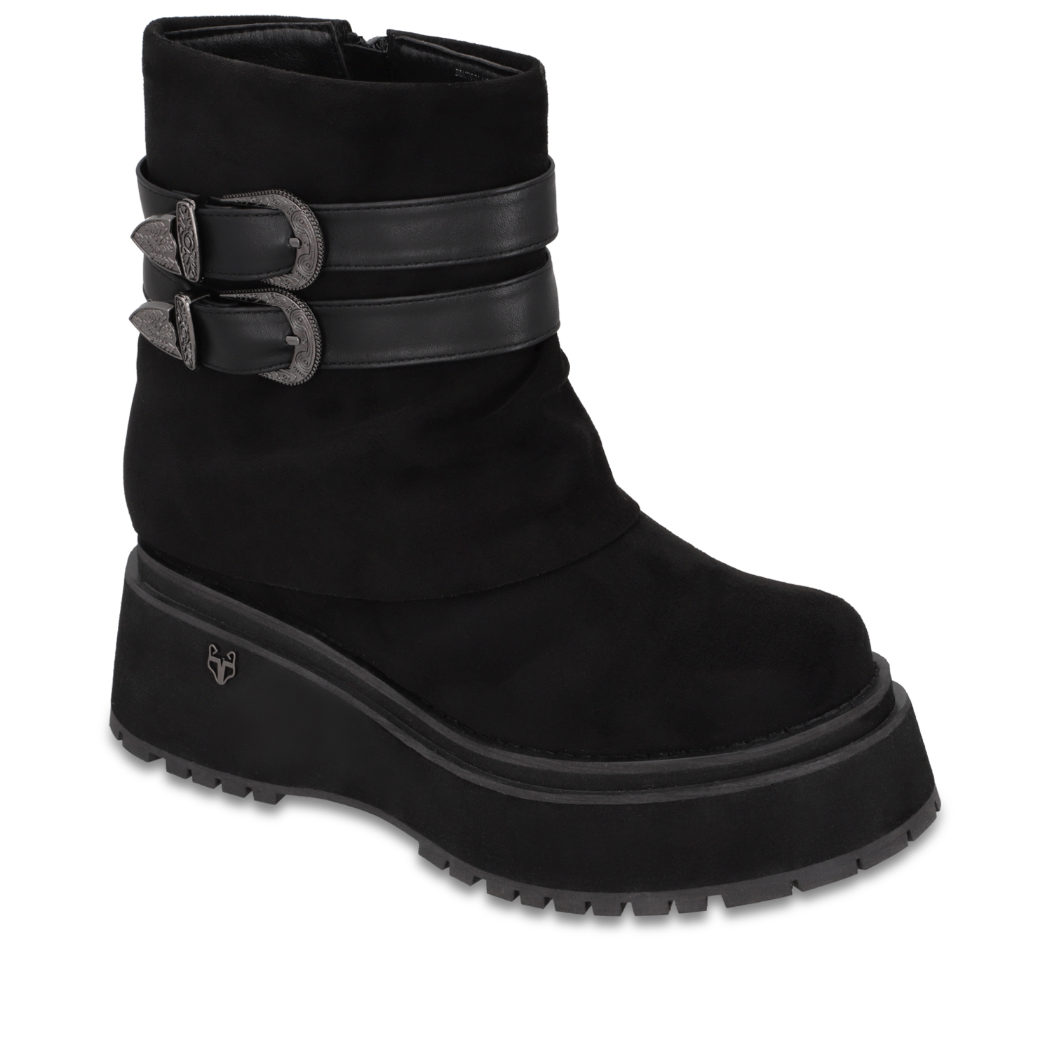 BOTIN PLATAFORMA NEGRO MUJER 1509F01 GOTTA - 2