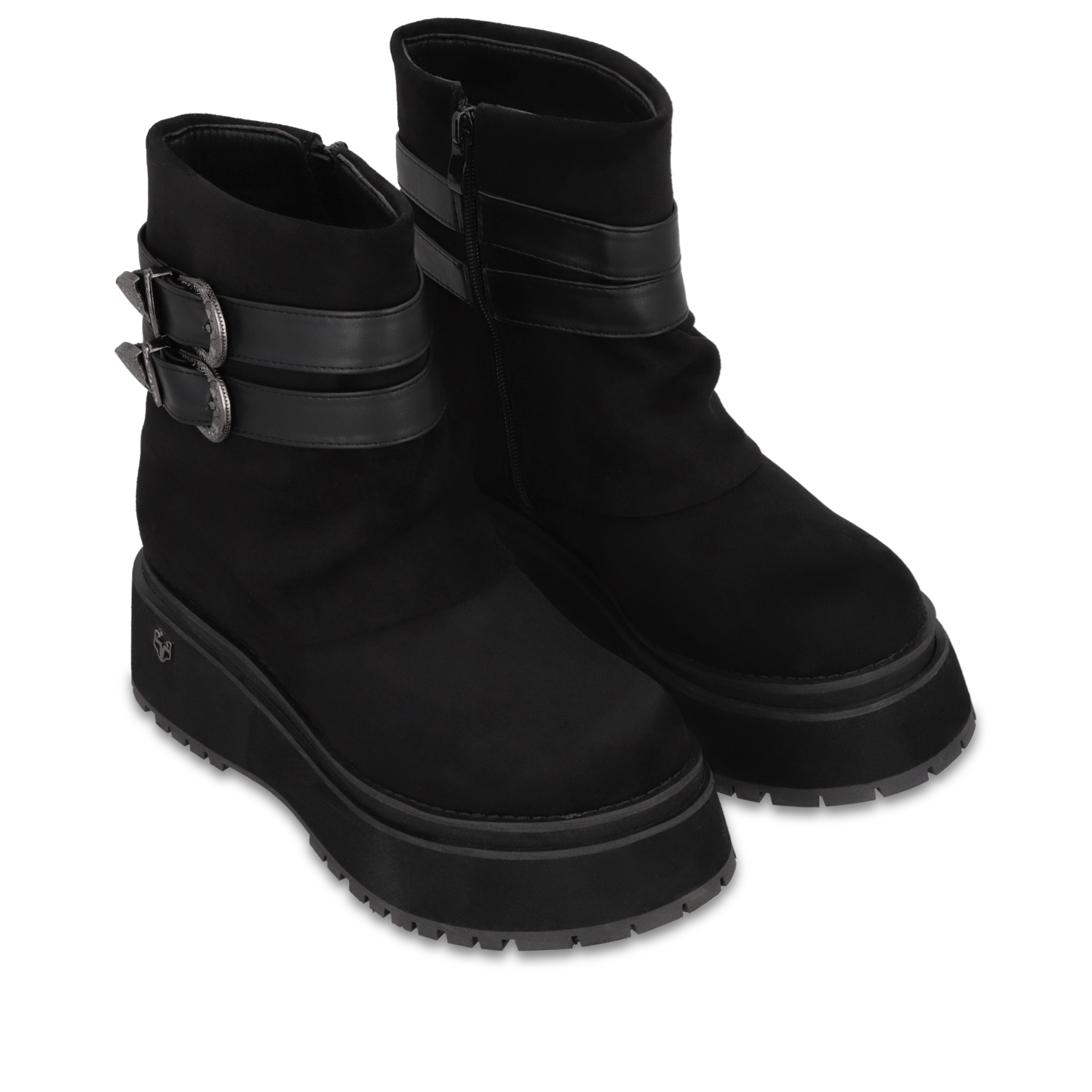 BOTIN PLATAFORMA NEGRO MUJER 1509F01 GOTTA - 3