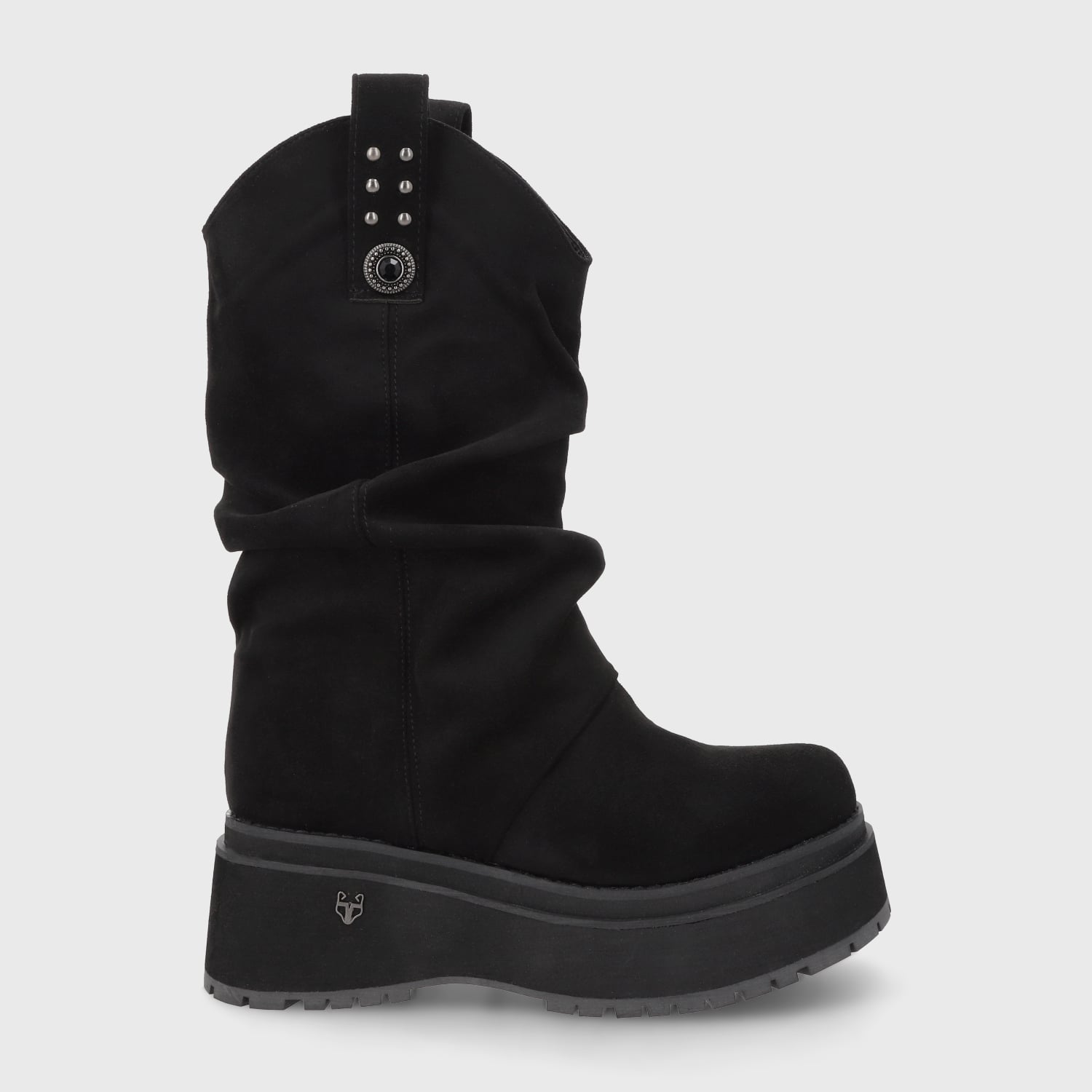 BOTA PLATAFORMA NEGRA MUJER 1509C GOTTA - 1