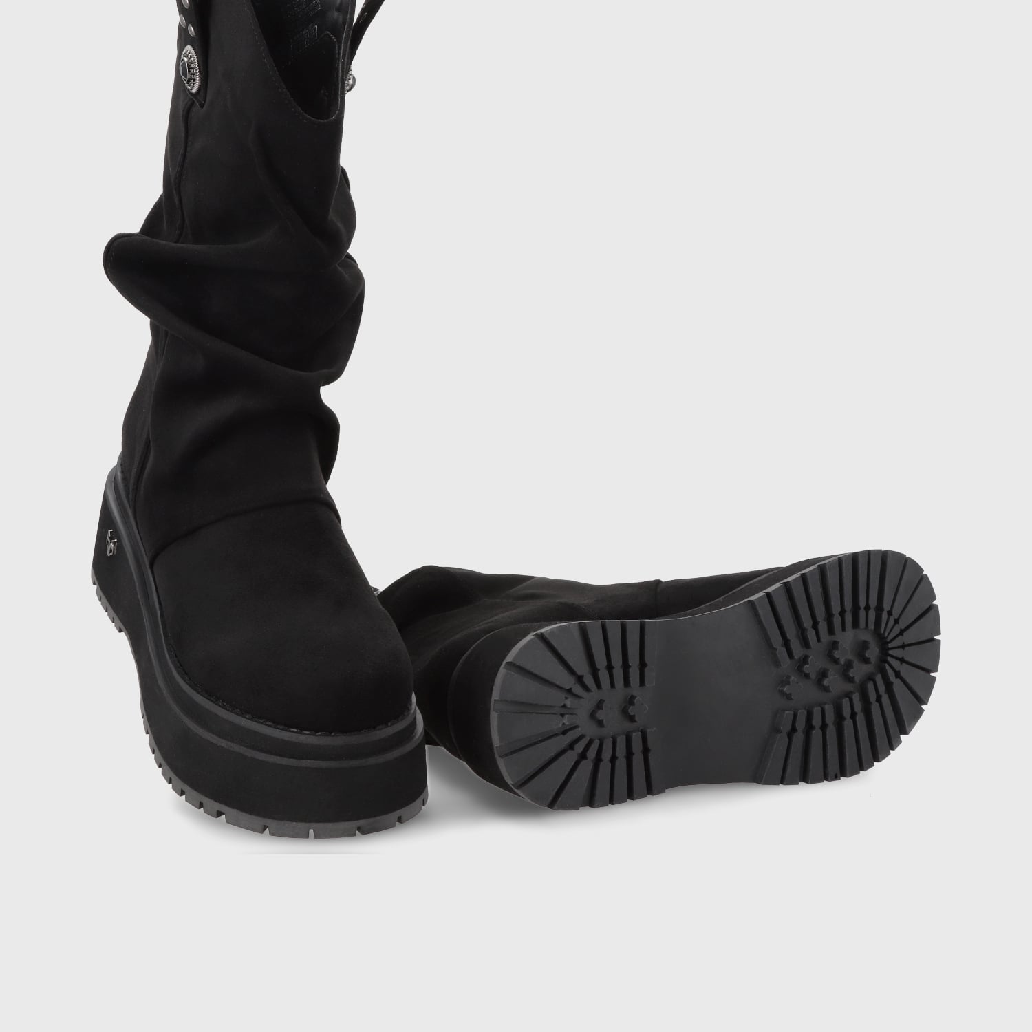 BOTA PLATAFORMA NEGRA MUJER 1509C GOTTA - 7