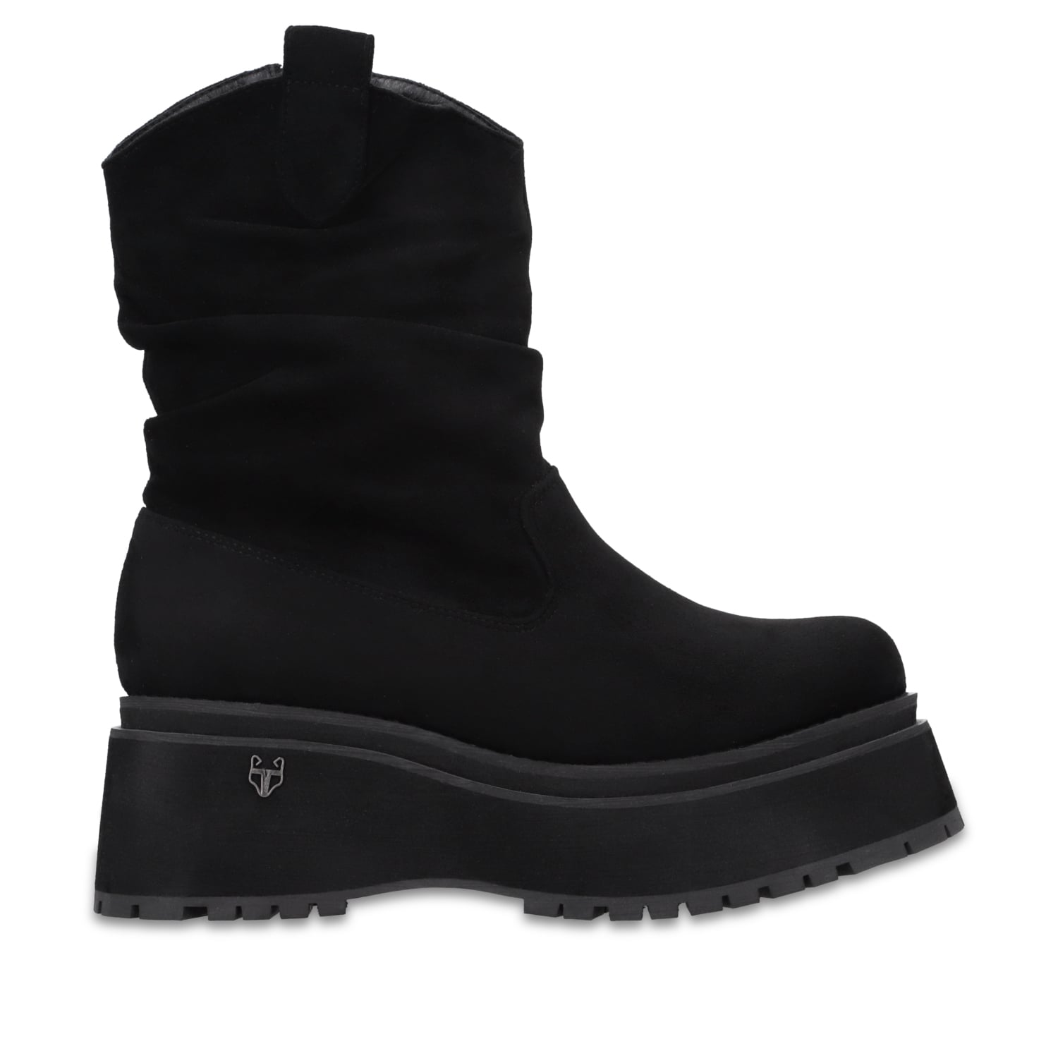 BOTA PLATAFORMA NEGRA MUJER 1509G01 GOTTA - 1