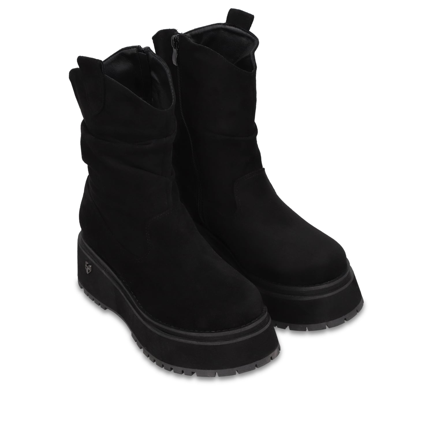 BOTA PLATAFORMA NEGRA MUJER 1509G01 GOTTA - 3