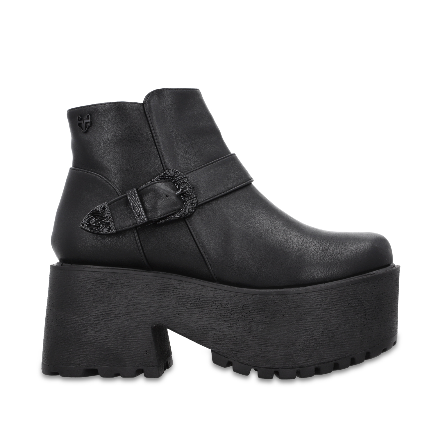 BOTIN PLATAFORMA NEGRO MUJER 1517B01 GOTTA - 1