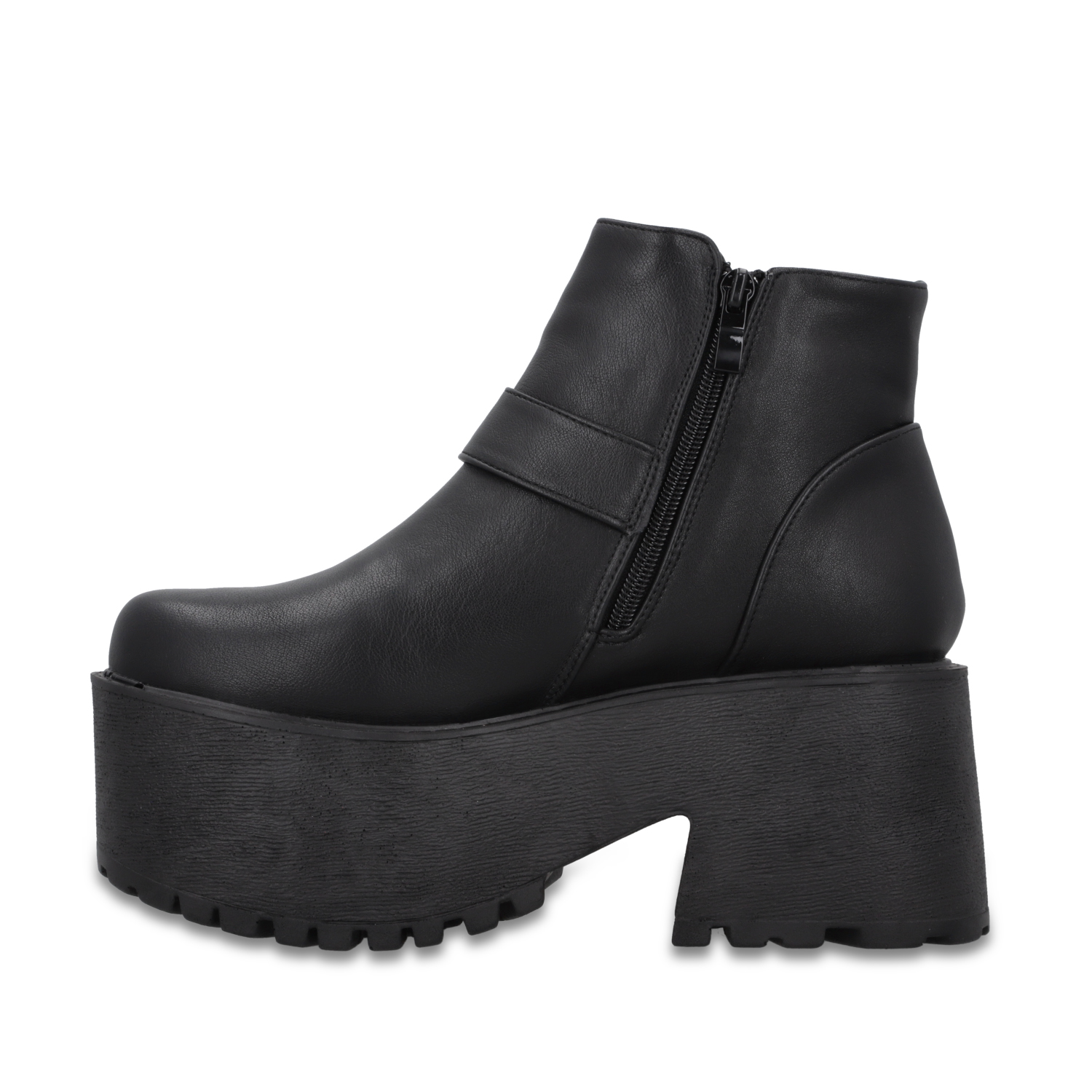 BOTIN PLATAFORMA NEGRO MUJER 1517B01 GOTTA - 4