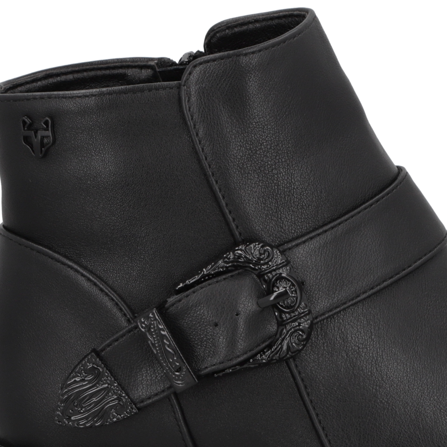 BOTIN PLATAFORMA NEGRO MUJER 1517B01 GOTTA - 6