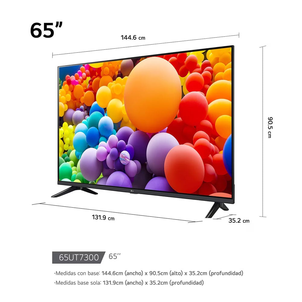 TELEVISOR LED UHD 65 SMART AI 4K LG - 65UT7300PSA - 2