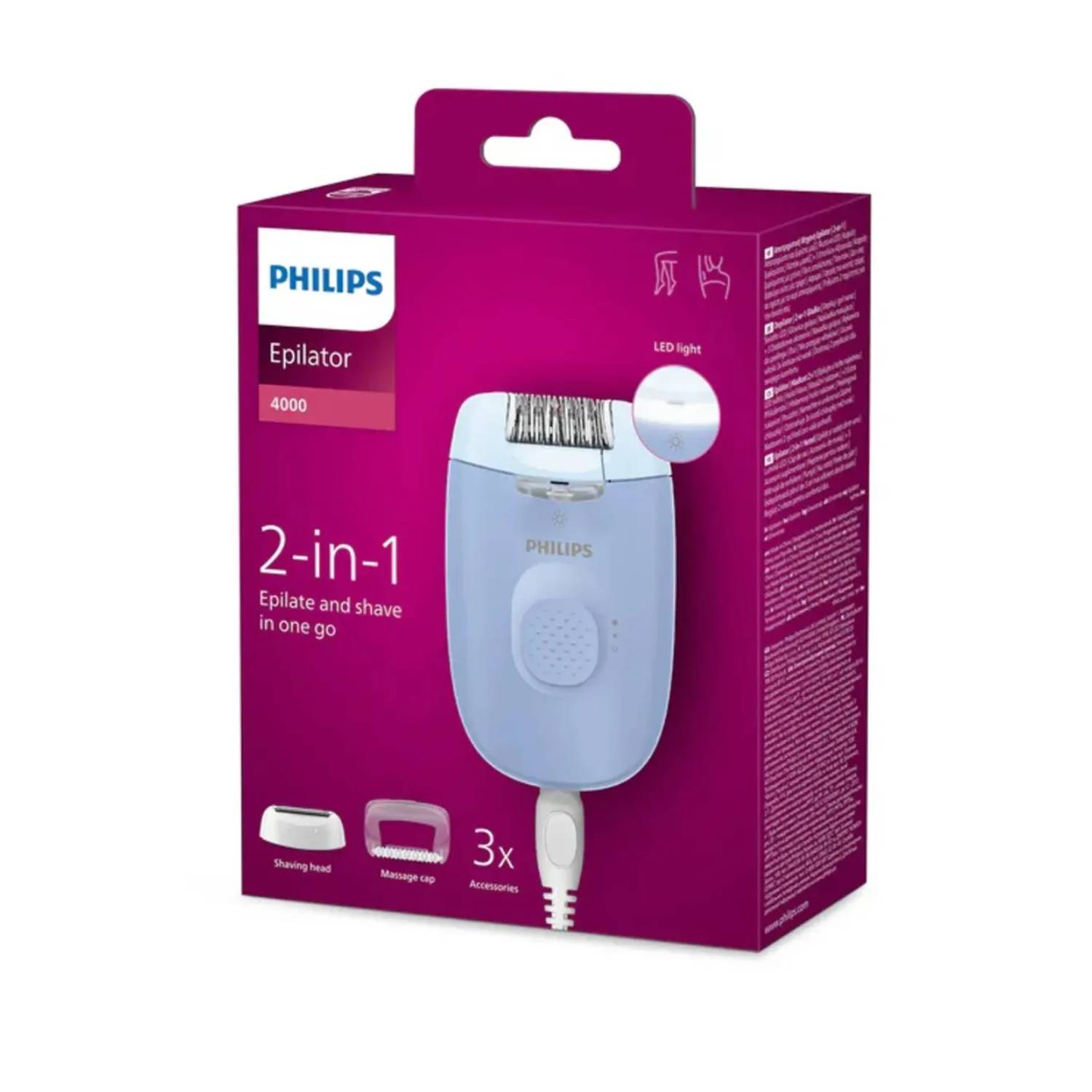 DEPILADORA PHILIPS BRE247 - 2