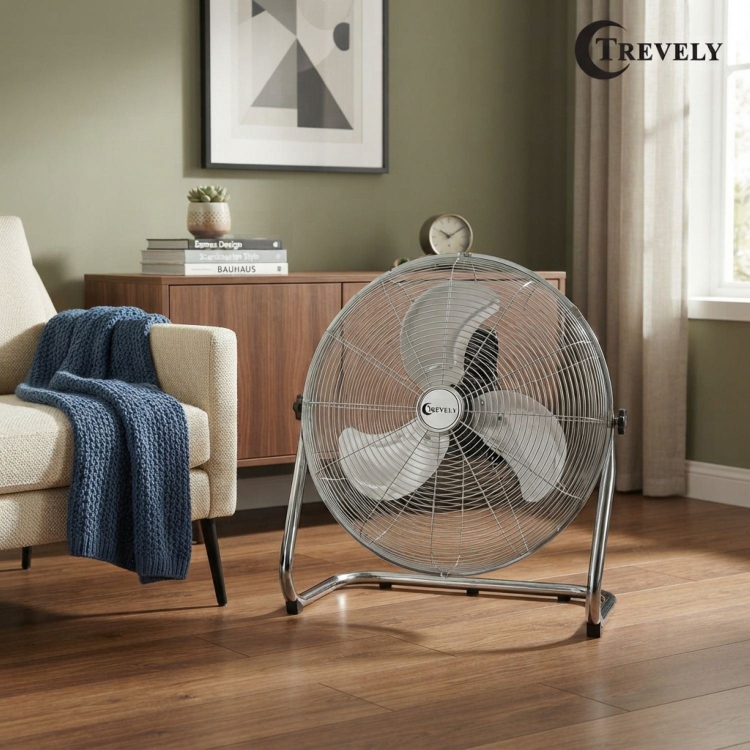 VENTILADOR DE PISO INDUSTRIAL 20' TREVELY VT-208 - 2