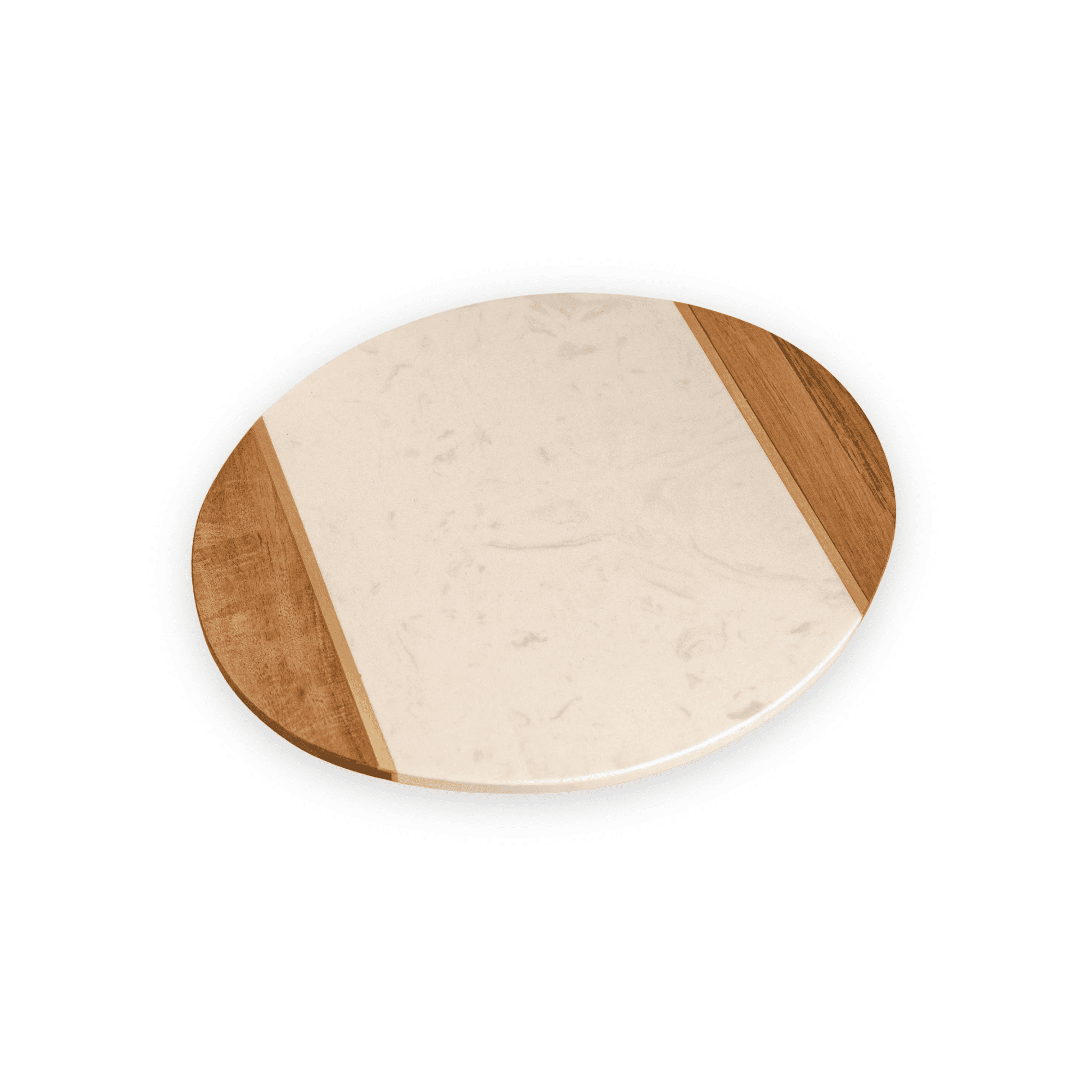 TABLA PREMIUM DE QUESOS Y CHARCUTERÍA DE MÁRMOL Y ACACIA CON SET DE CUCHILLOS - 4