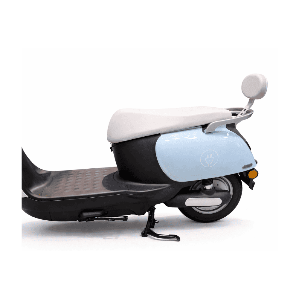 BICIMOTO ELECTRICA URBAN VINTAGE PRO 1000W COLOR CELESTE + CASCO GRATIS - 5