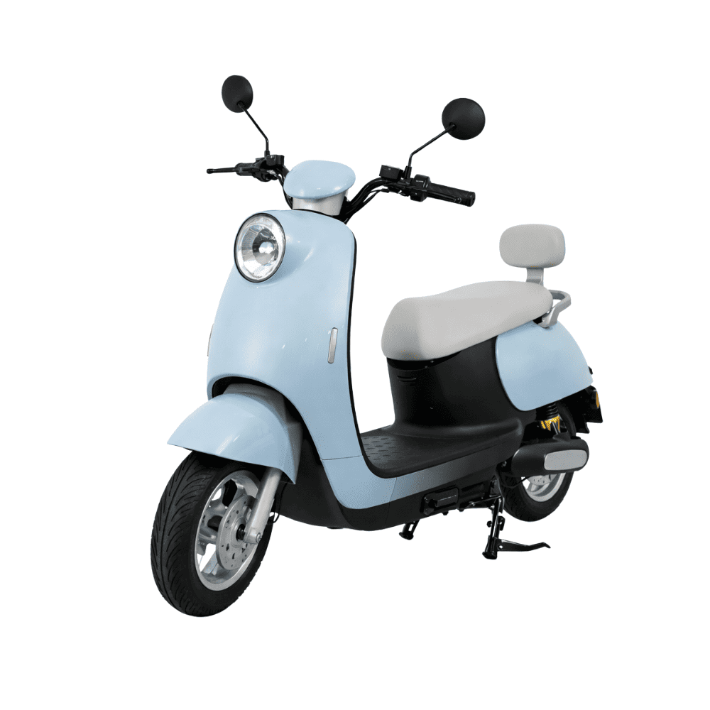 BICIMOTO ELECTRICA URBAN VINTAGE PRO 1000W COLOR BLANCO + CASCO GRATIS - 2