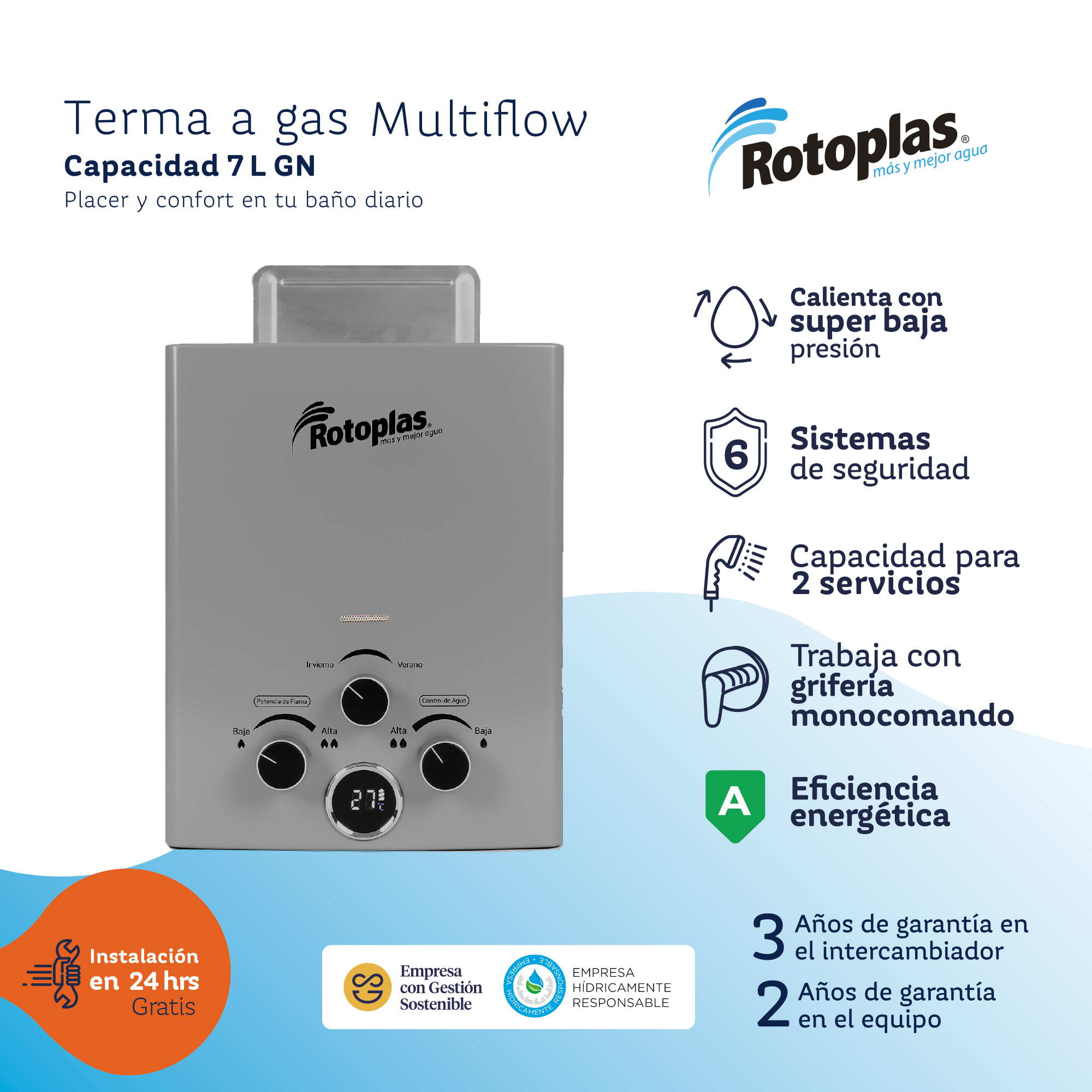 TERMA A GAS MULTIFLOW 7L GN - 4