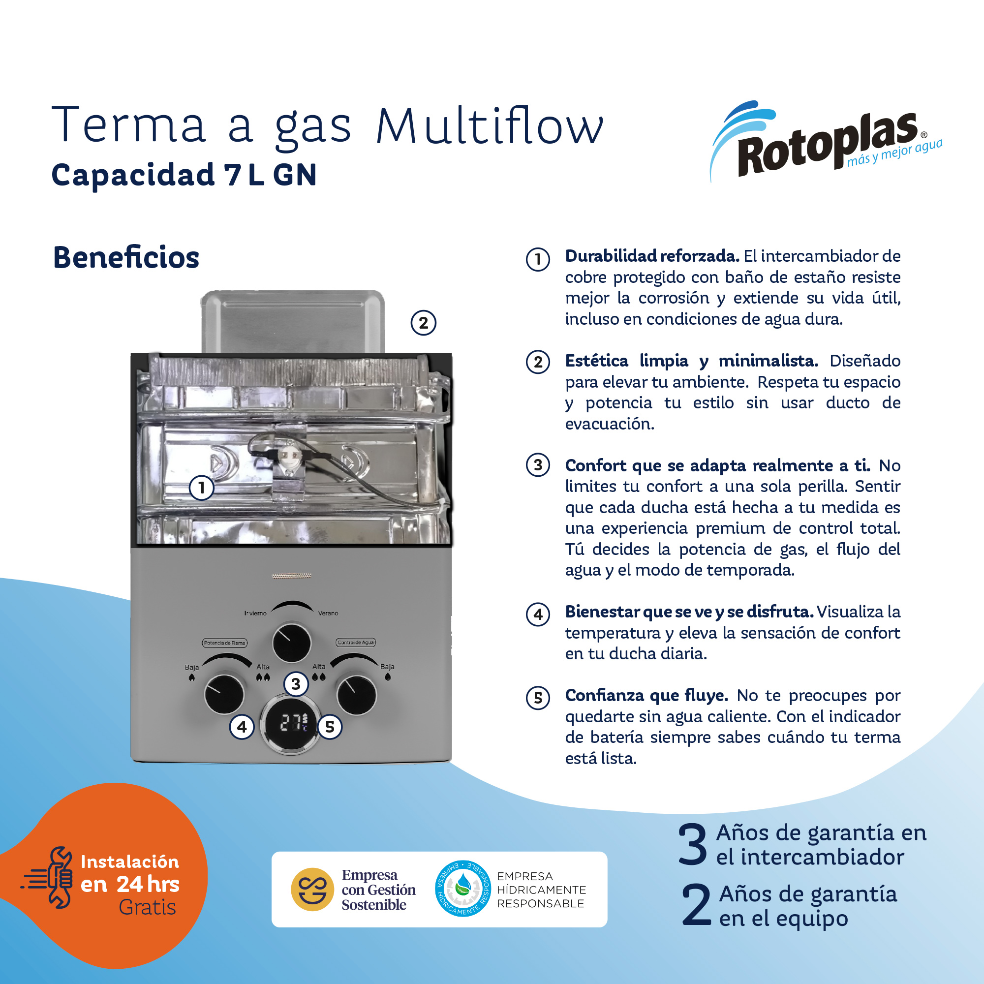 TERMA A GAS MULTIFLOW 7L GN - 5