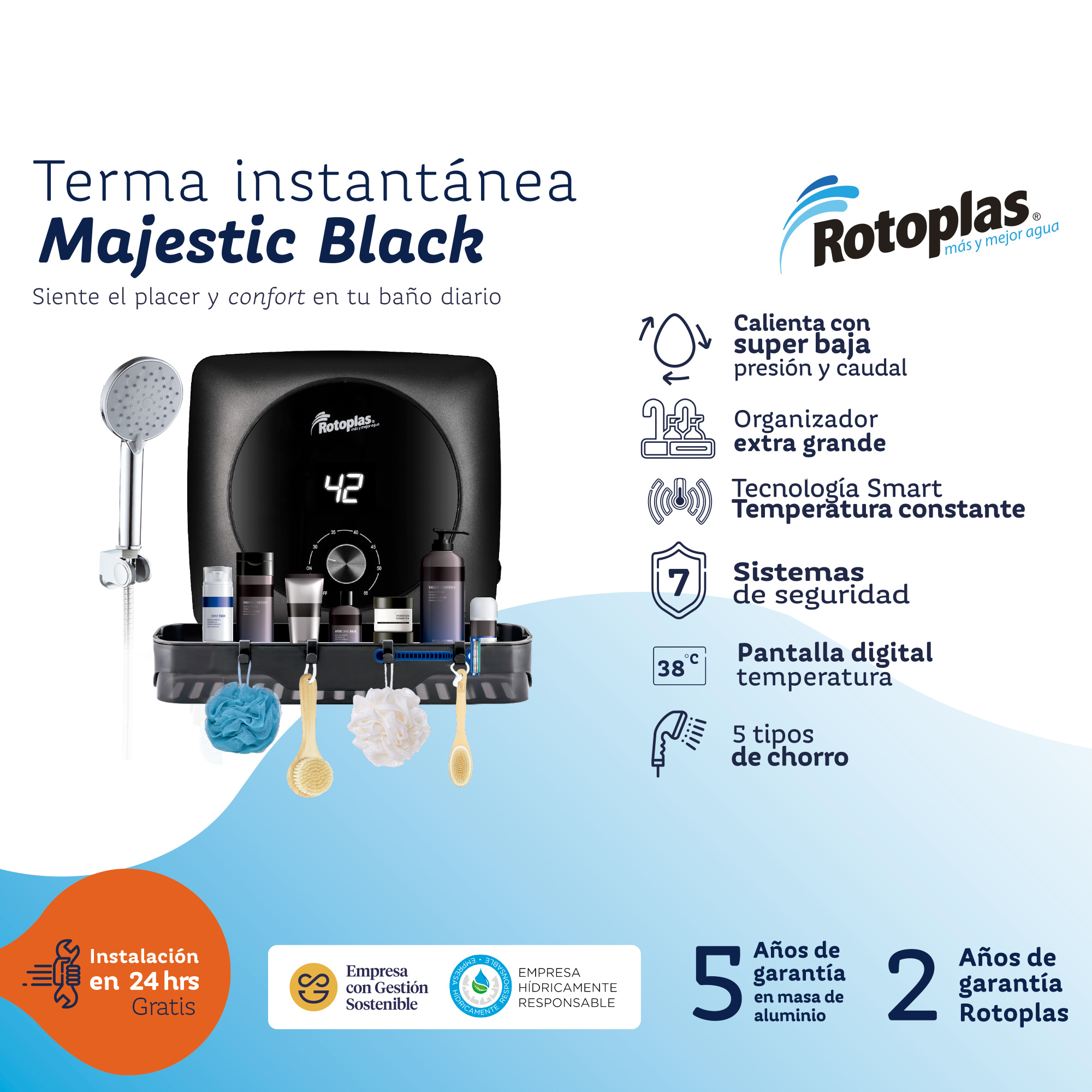 TERMA INSTANTANEA MAJESTIC BLK - 4
