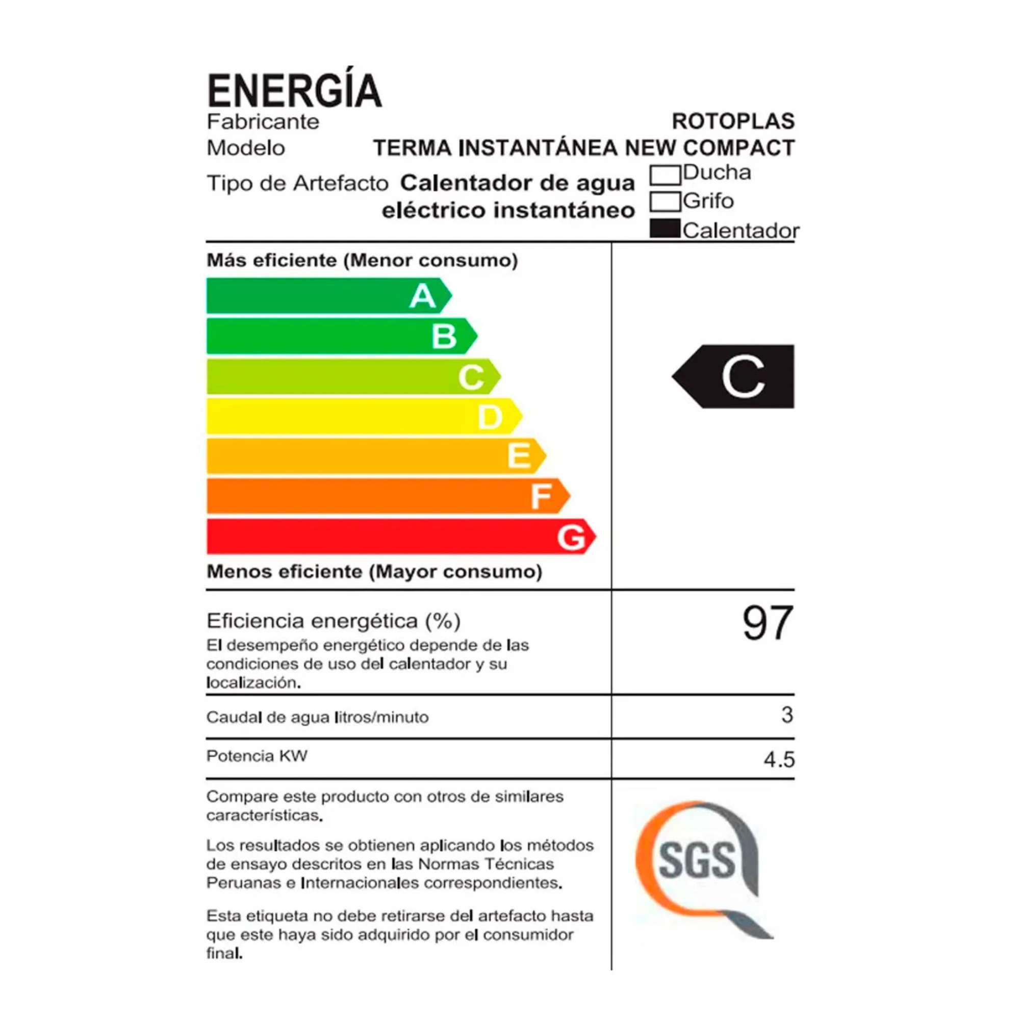 TERMA INSTANTANEA NEW COMPACT - 6