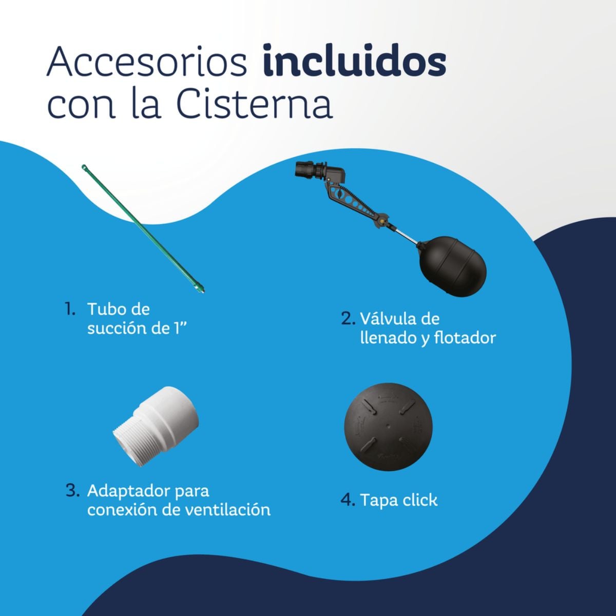CISTERNA DE AGUA GARANTÍA DE POR VIDA* 2000 LITROS - 5