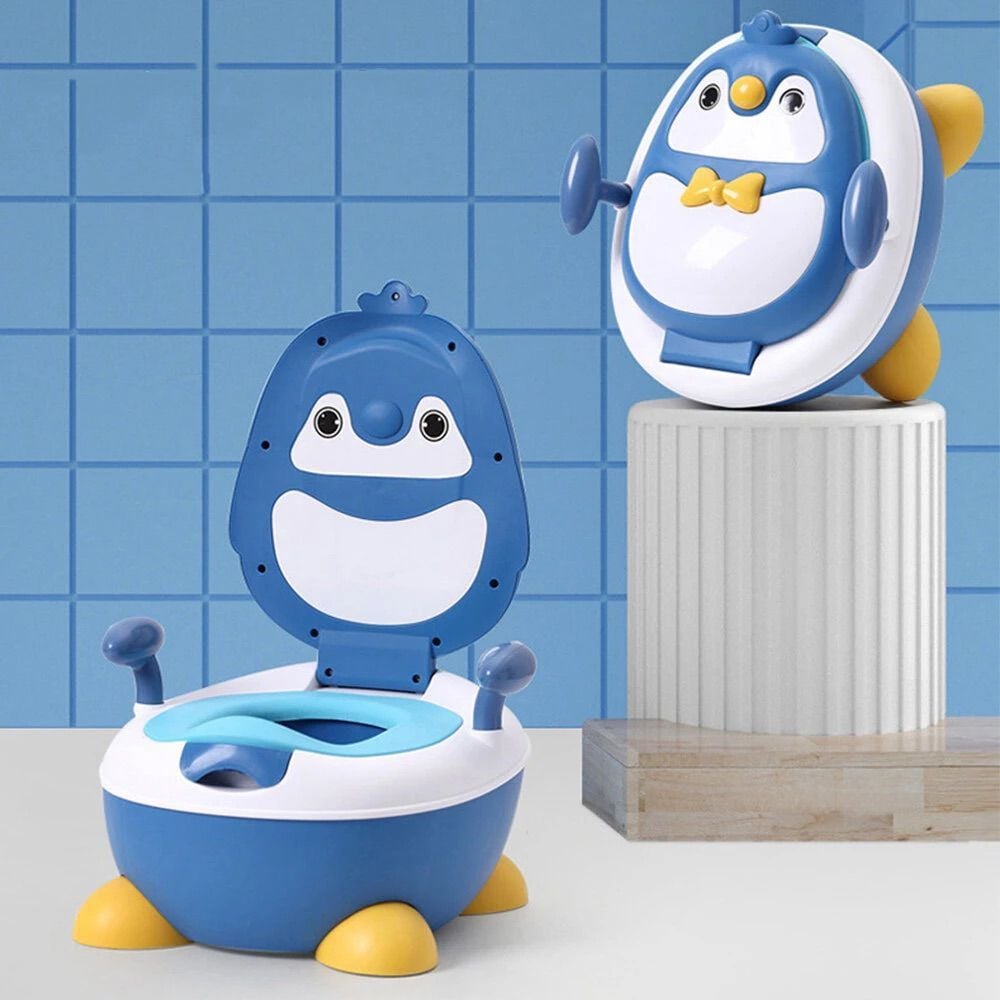 BACIN DE ENTRENAMIENTO PINGUINO AZUL - 1