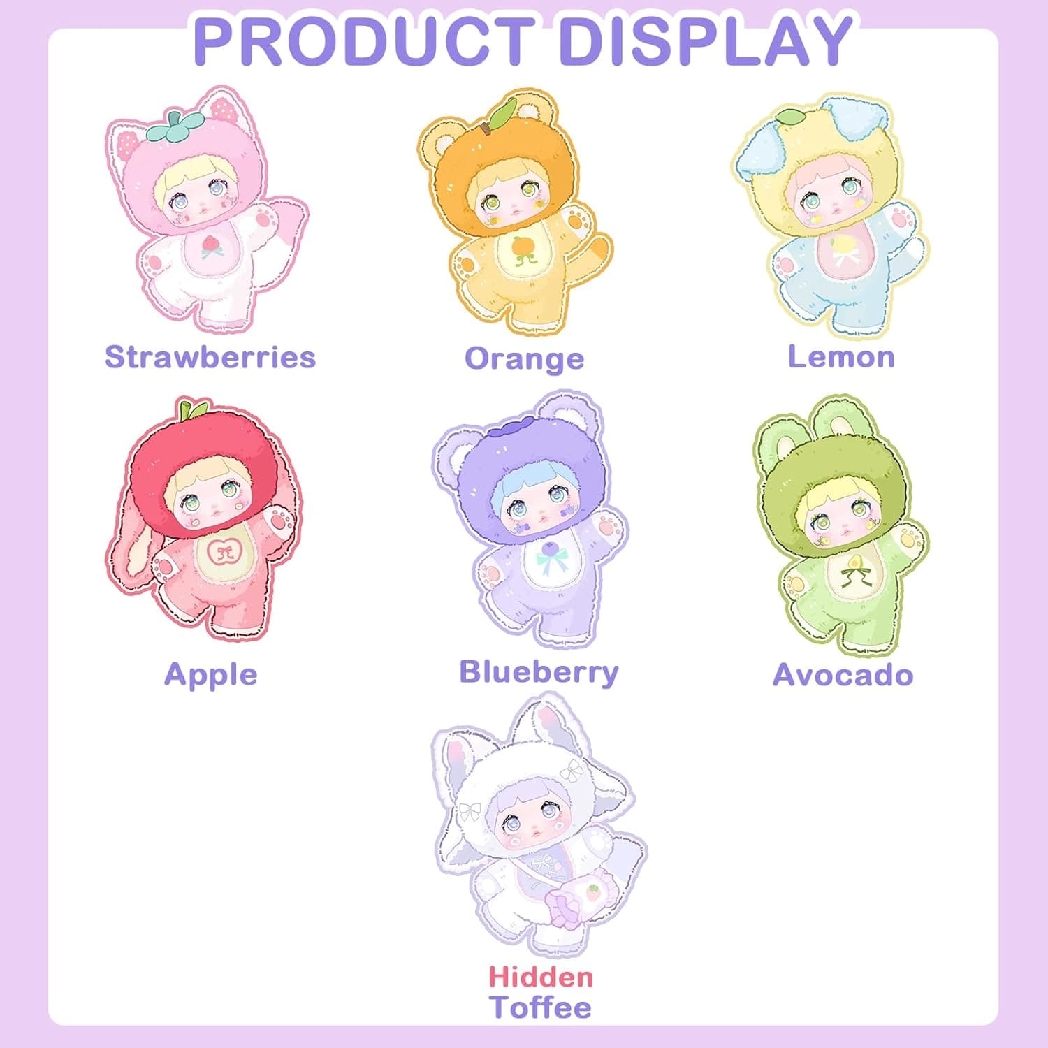 NOMMI INTERESTING FRUITS SERIES BLIND BOX PRODUCTO ORIGINAL - 4