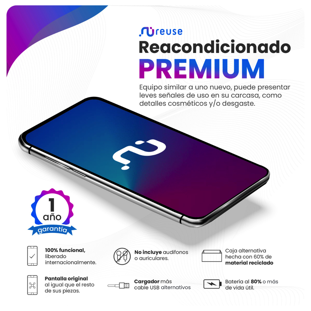 IPHONE 13 NEGRO 128GB 4GB RAM 12MP 6.1" REACONDICIONADO - 5