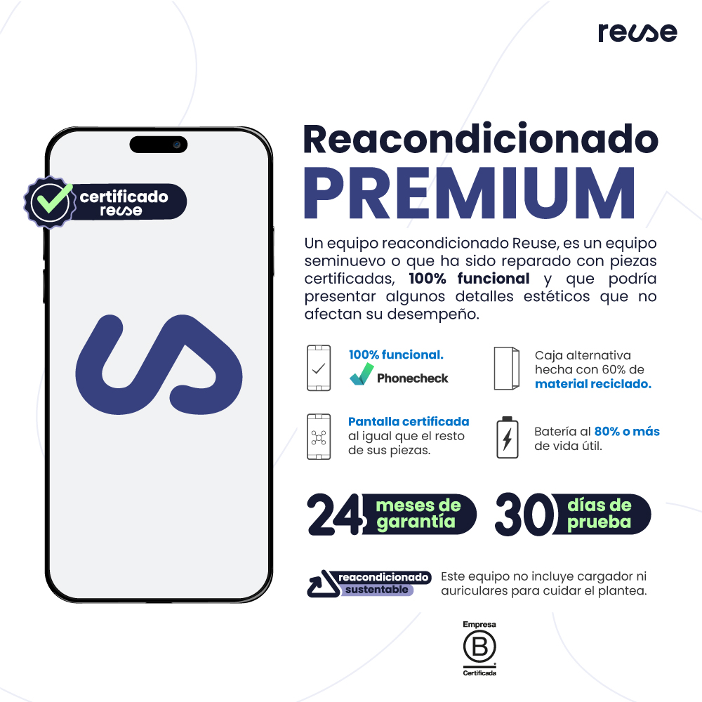 SAMSUNG GALAXY S22+ NEGRO 8GB 128GB REACONDICIONADO - 3