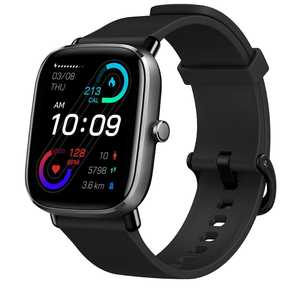 AMAZFIT SMARTWATCH GTS NEGRO REACONDICIONADO - 1