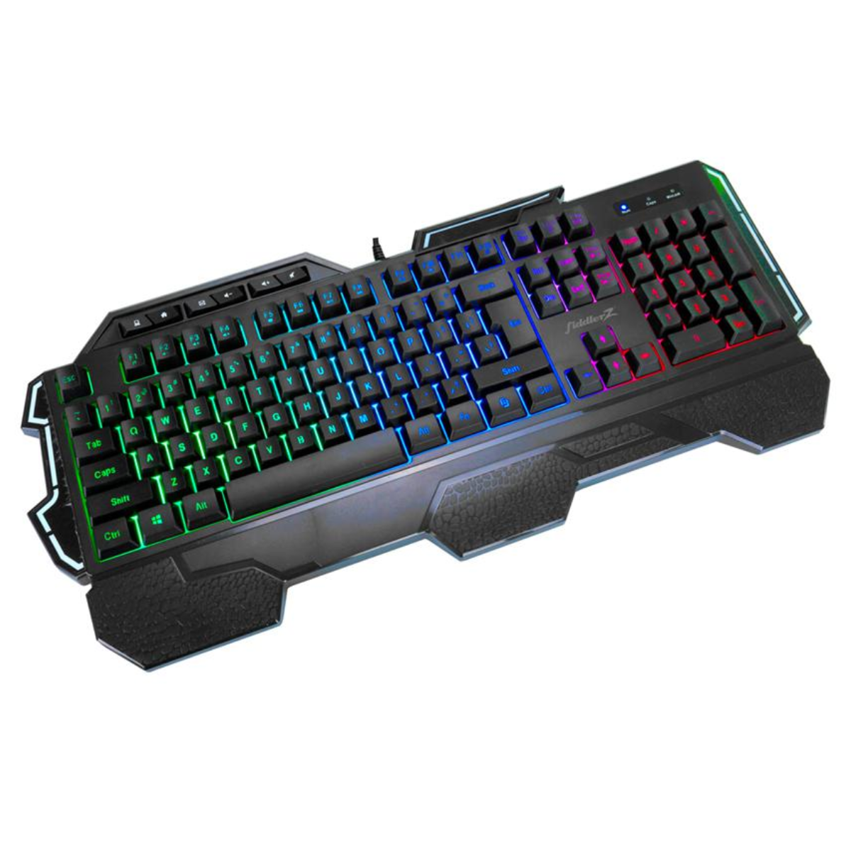 FIDDLER TECLADO GAMING CON 3 LUCES REACONDICIONADO - 1