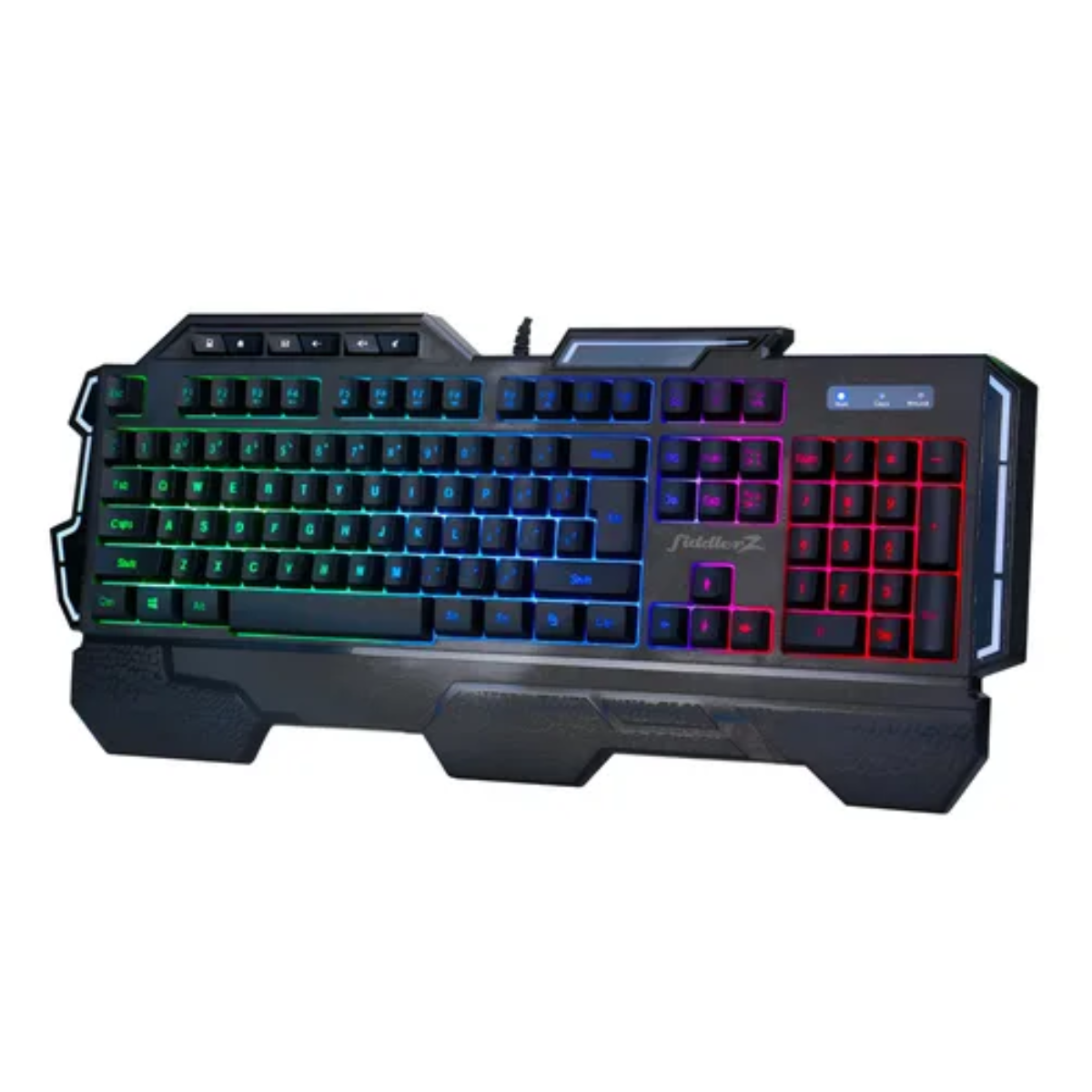 FIDDLER TECLADO GAMING CON 3 LUCES REACONDICIONADO - 2