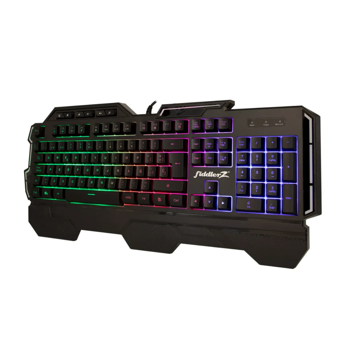 FIDDLER TECLADO GAMING CON 3 LUCES REACONDICIONADO - 3