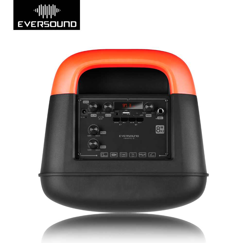 PARLANTE DE TORRE BLUETOOTH EVERSOUND VIBRATTO 8" X 2 EV 5008 - 3