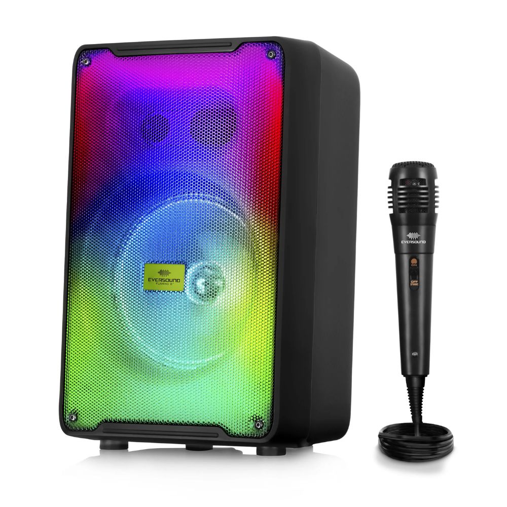 PARLANTE EVERSOUND FLAMING 8'' EV 3000 BLUETOOTH - 1
