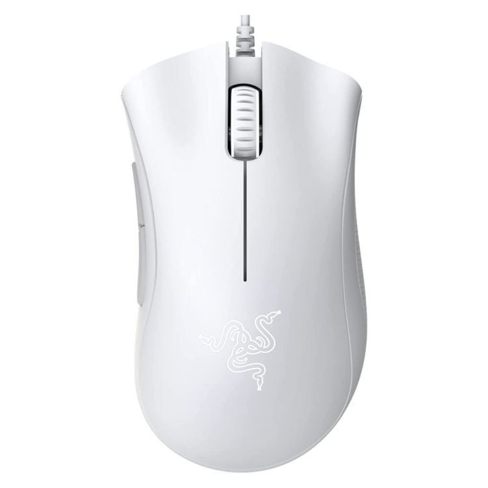 MOUSE GAMER RAZER DEATHADDER ESSENTIAL 6,400 DPI BLANCO - 1