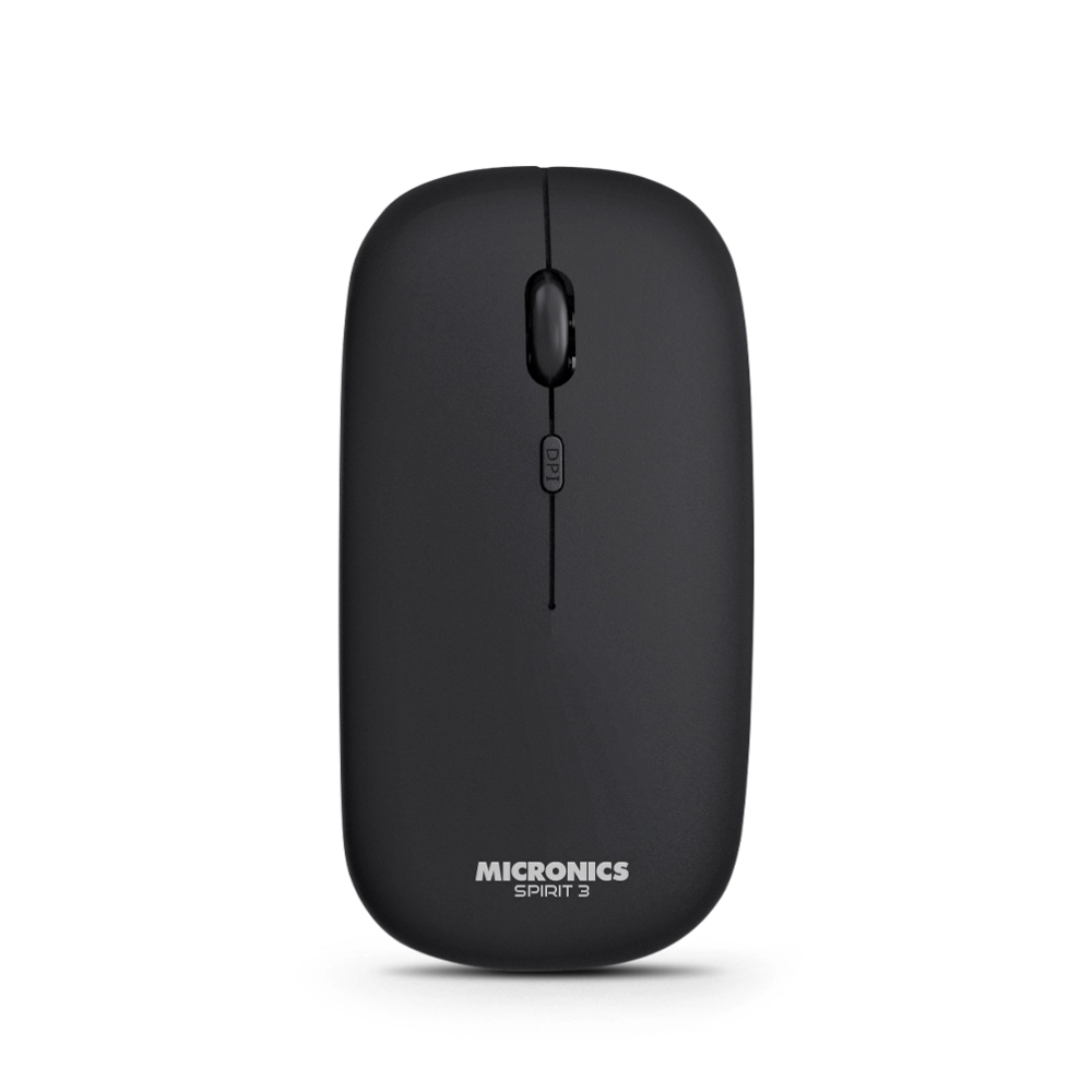 KIT INALÁMBRICO MICRONICS TECLADO Y MOUSE SPIRIT MIC WT800 NEGRO - 2