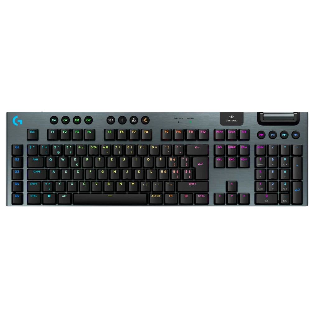 TECLADO LOGITECH G915 X LIGHTSPEED BLUETOOTH KEYCONTROL LIGHTSYNC RGB NEGRO - 1