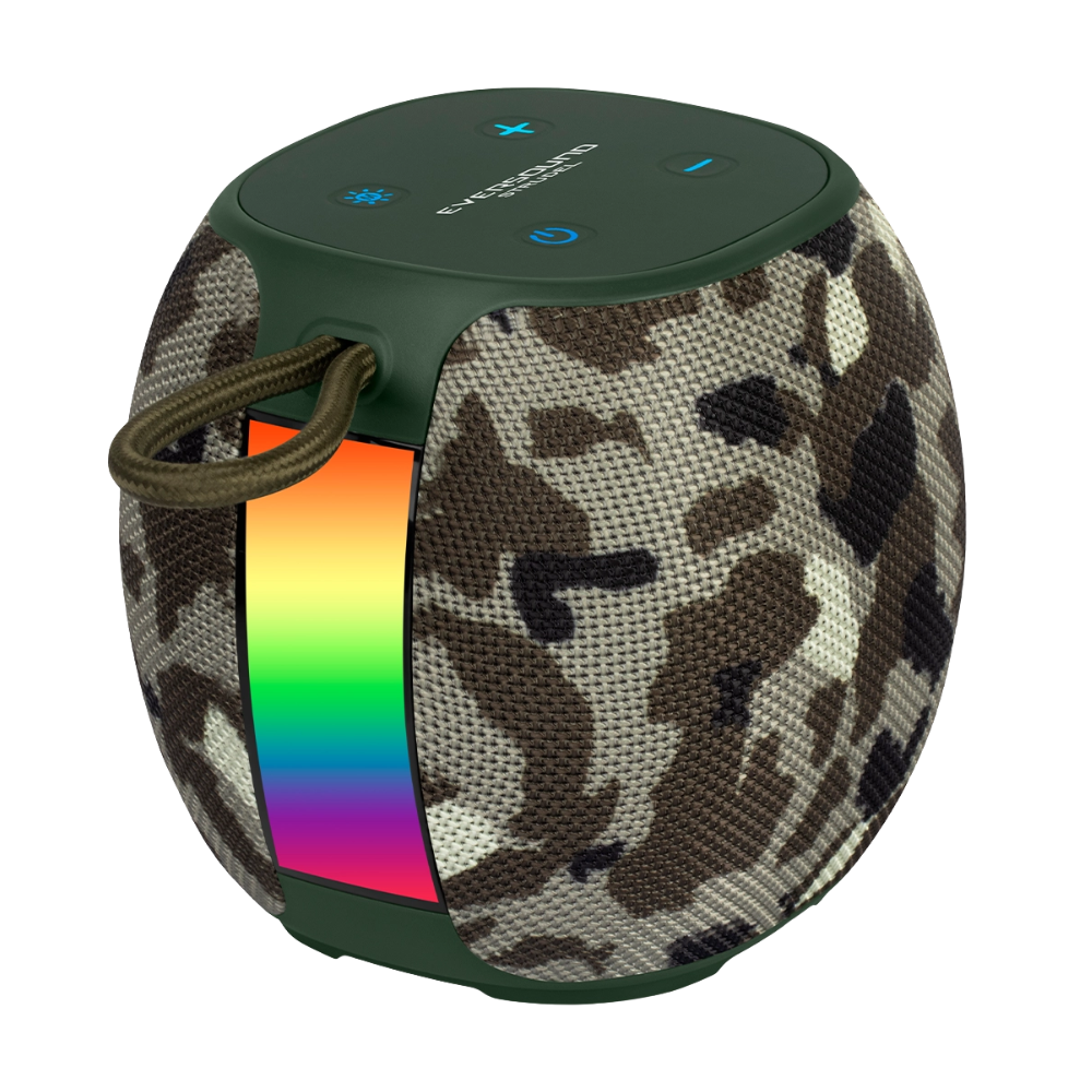 PARLANTE EVERSOUND EV-500A STRUDEL, BT USB TWS LUCES RGB - 2