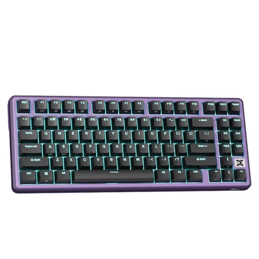 TECLADO ROYAL KLUDGE RK X87 CABLEADO BLACKBERRY MOUSSE SWITCH CREMOSO - 2