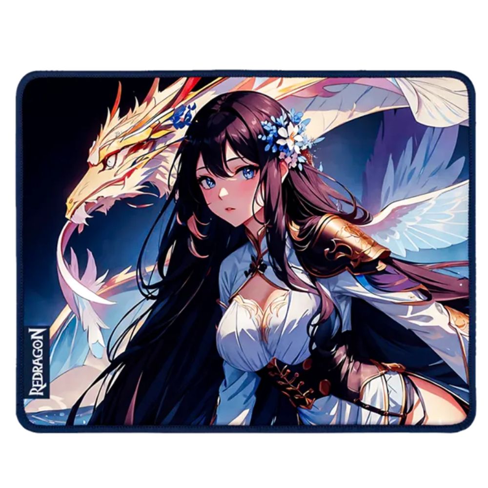 TECLADO AULA F75 RGB INALÁMBRICO ES BLANCO Y CELESTE SWITCH REAPER + MOUSEPAD REDRAGON AK1S - 4