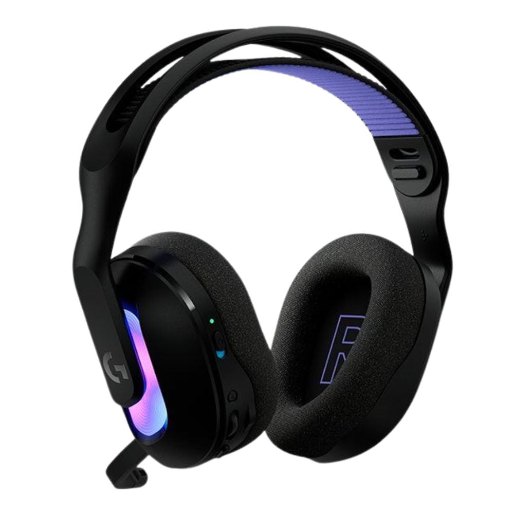 AUDIFONO GAMER LOGITECH G522 90H LIGHTSPEED BLUETOOTH CABLE USB-C RGB COLOR NEGRO - 1