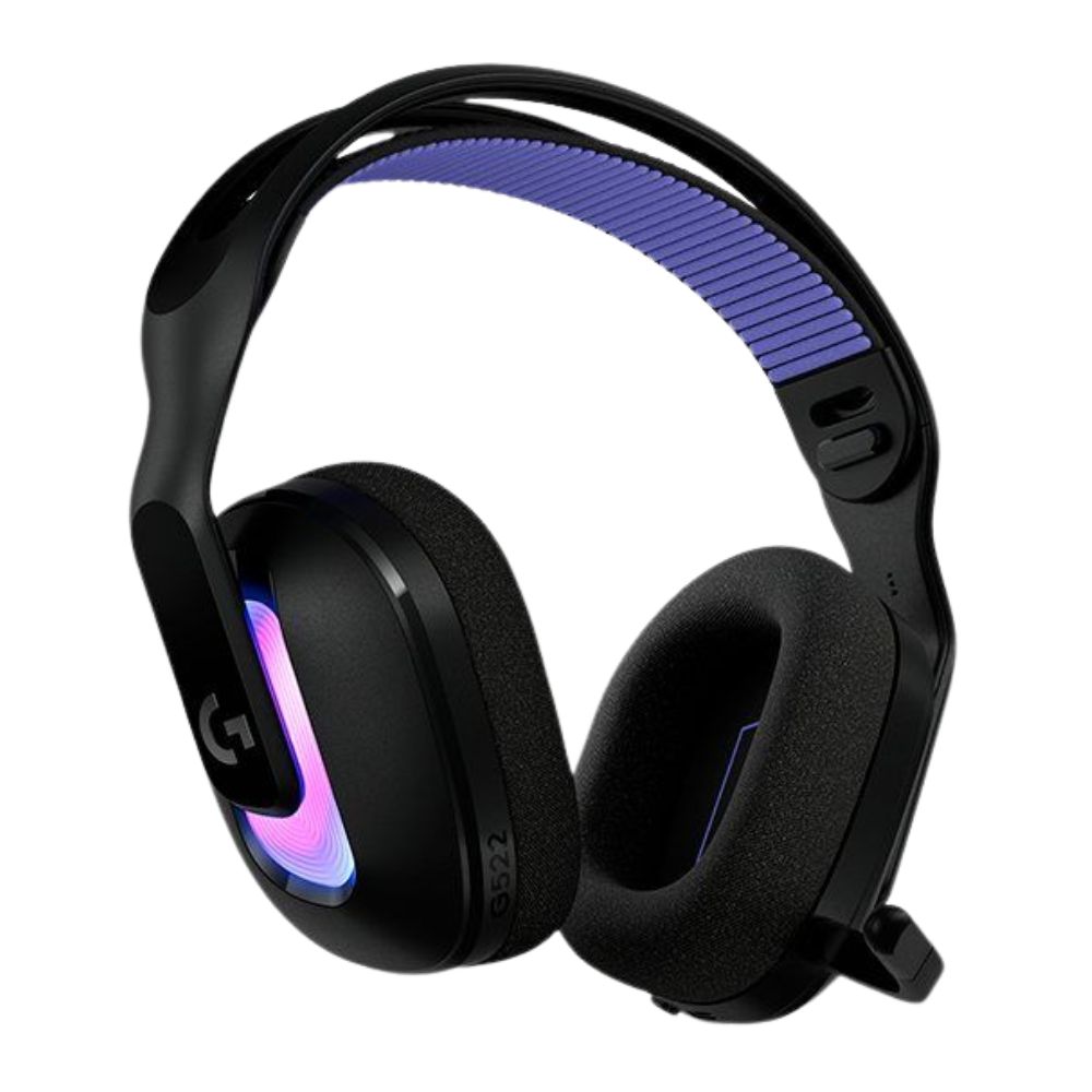 AUDIFONO GAMER LOGITECH G522 90H LIGHTSPEED BLUETOOTH CABLE USB-C RGB COLOR NEGRO - 4