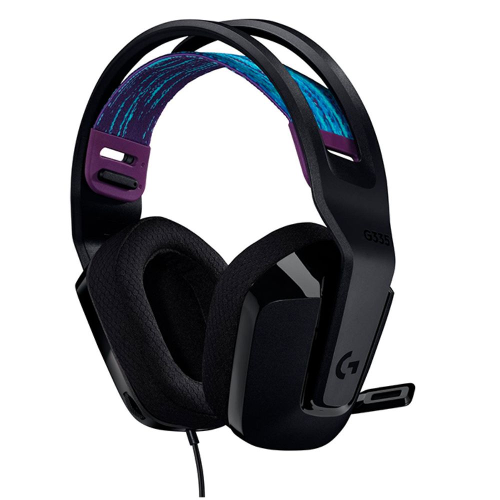 AUDIFONO LOGITECH G335 ALAMBRICO CON MICROFONO COLOR NEGRO - 2