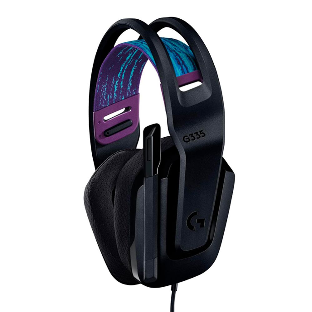 AUDIFONO LOGITECH G335 ALAMBRICO CON MICROFONO COLOR NEGRO - 3