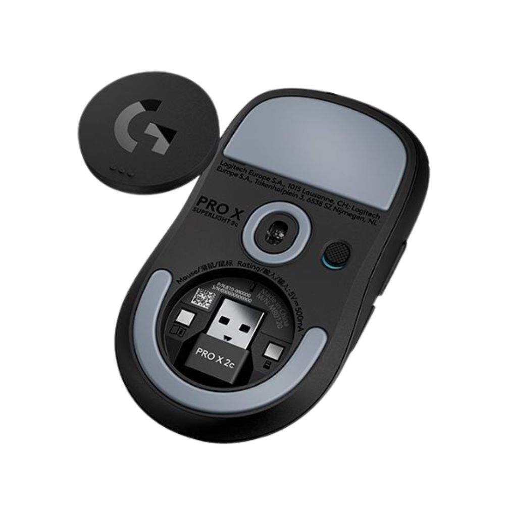 MOUSE GAMER LOGITECH G PRO X SUPERLIGHT 2C INALÁMBRICO COLOR NEGRO - 3